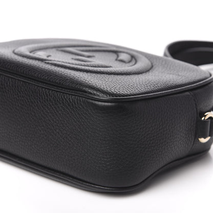 Gucci Pebbled Calfskin Small Soho Disco Bag Black 9 of 10