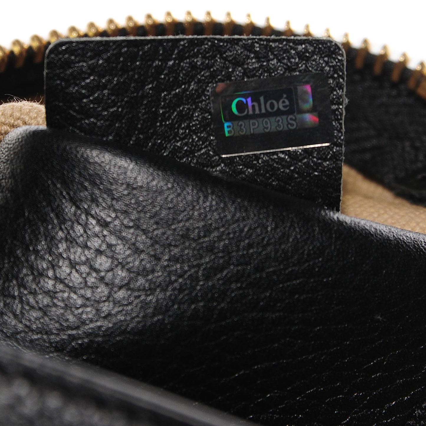 Grained Calfskin Suede Medium Faye Tote Black