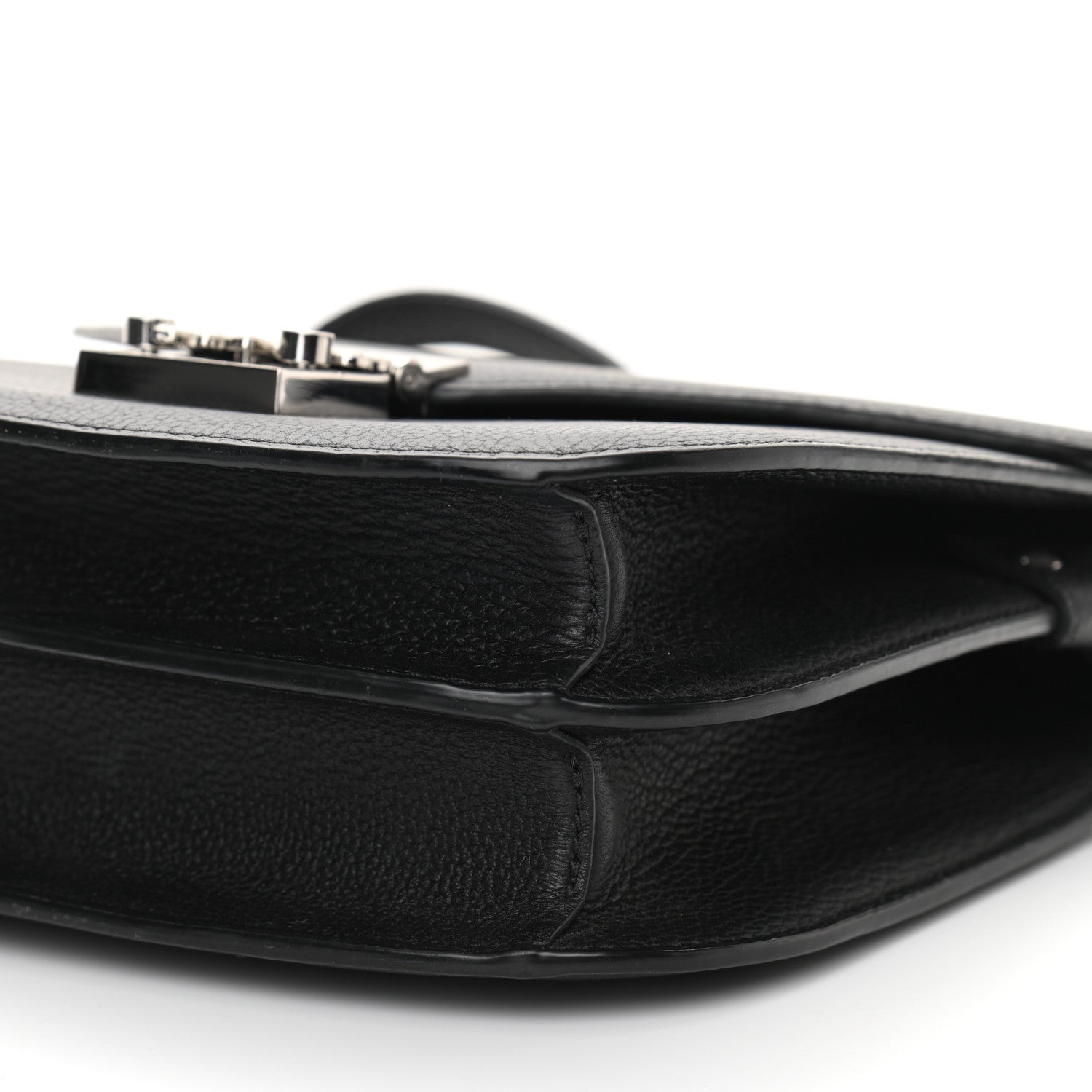 MCM Grained Calfskin Patricia Park Avenue Crossbody Bag Black 10 of 10