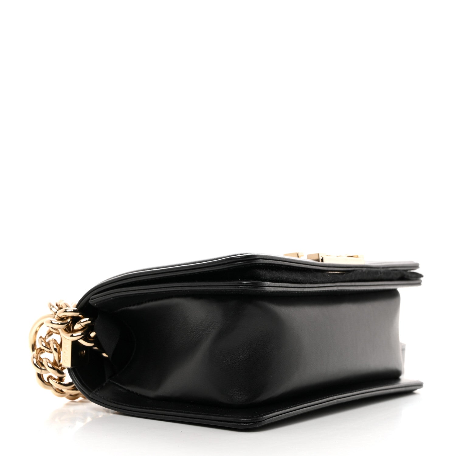 Chanel Calfskin Pearl Small Boy Flap Black 4 of 10