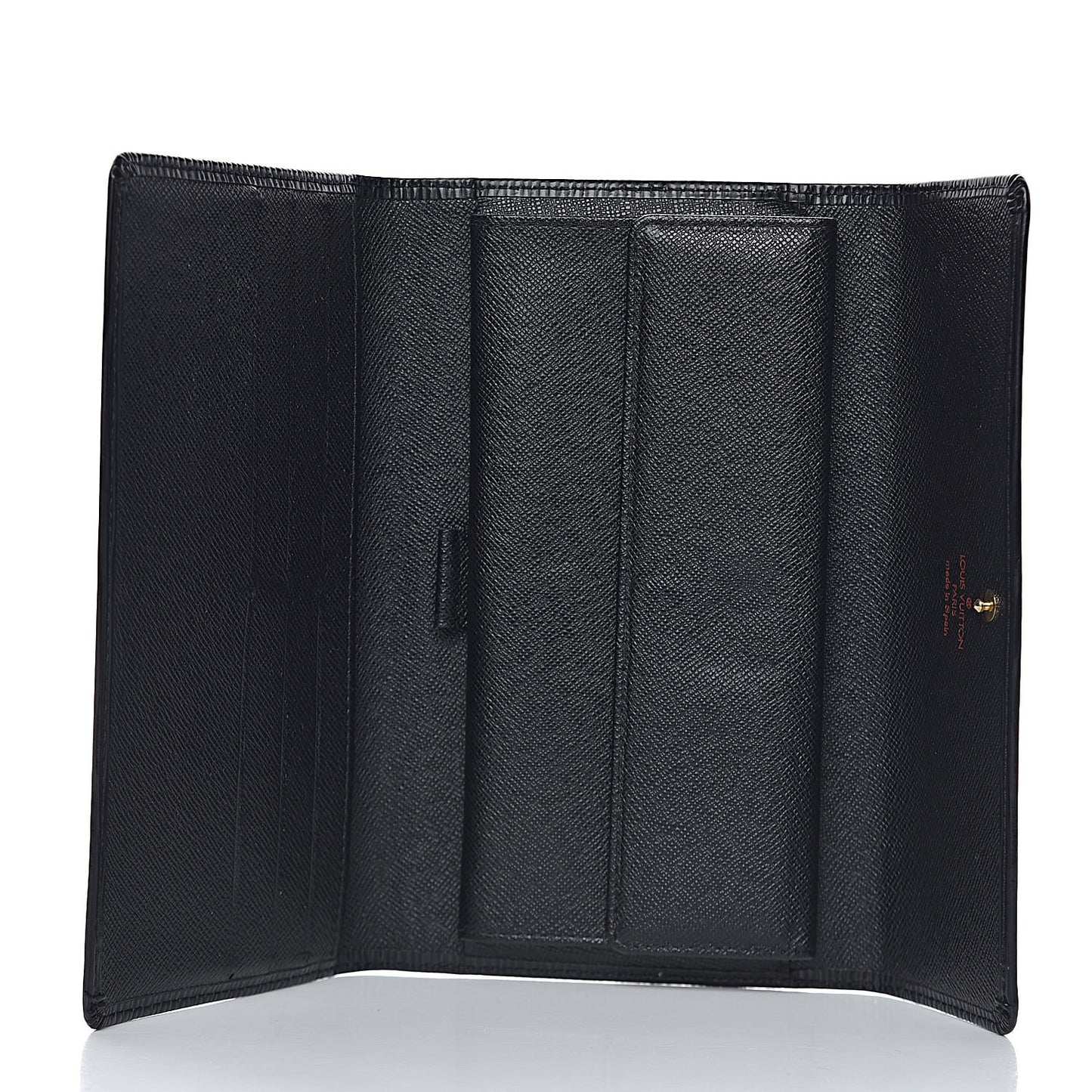 Epi Porte Tresor International Wallet Black
