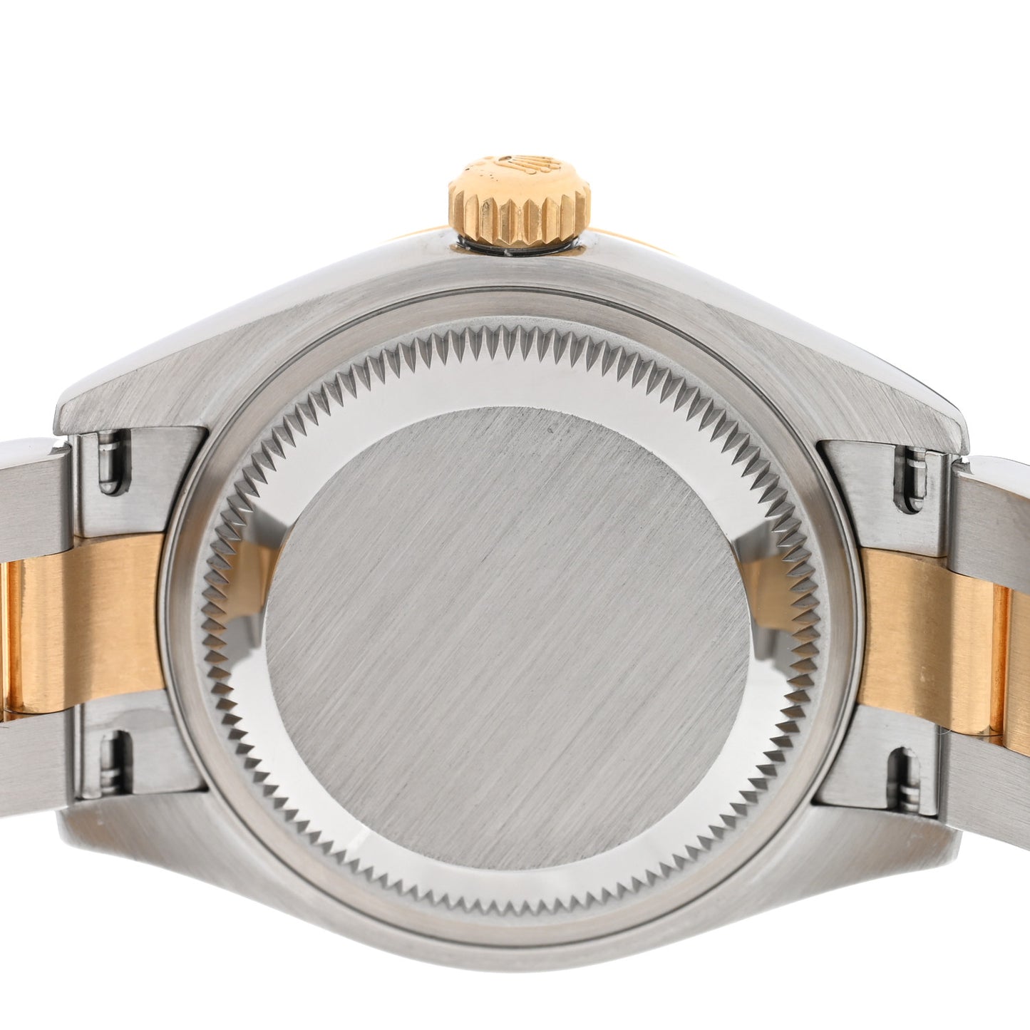 Stainless Steel 18K Yellow Gold Diamond 28mm Oyster Perpetual Datejust Watch Silver 279173