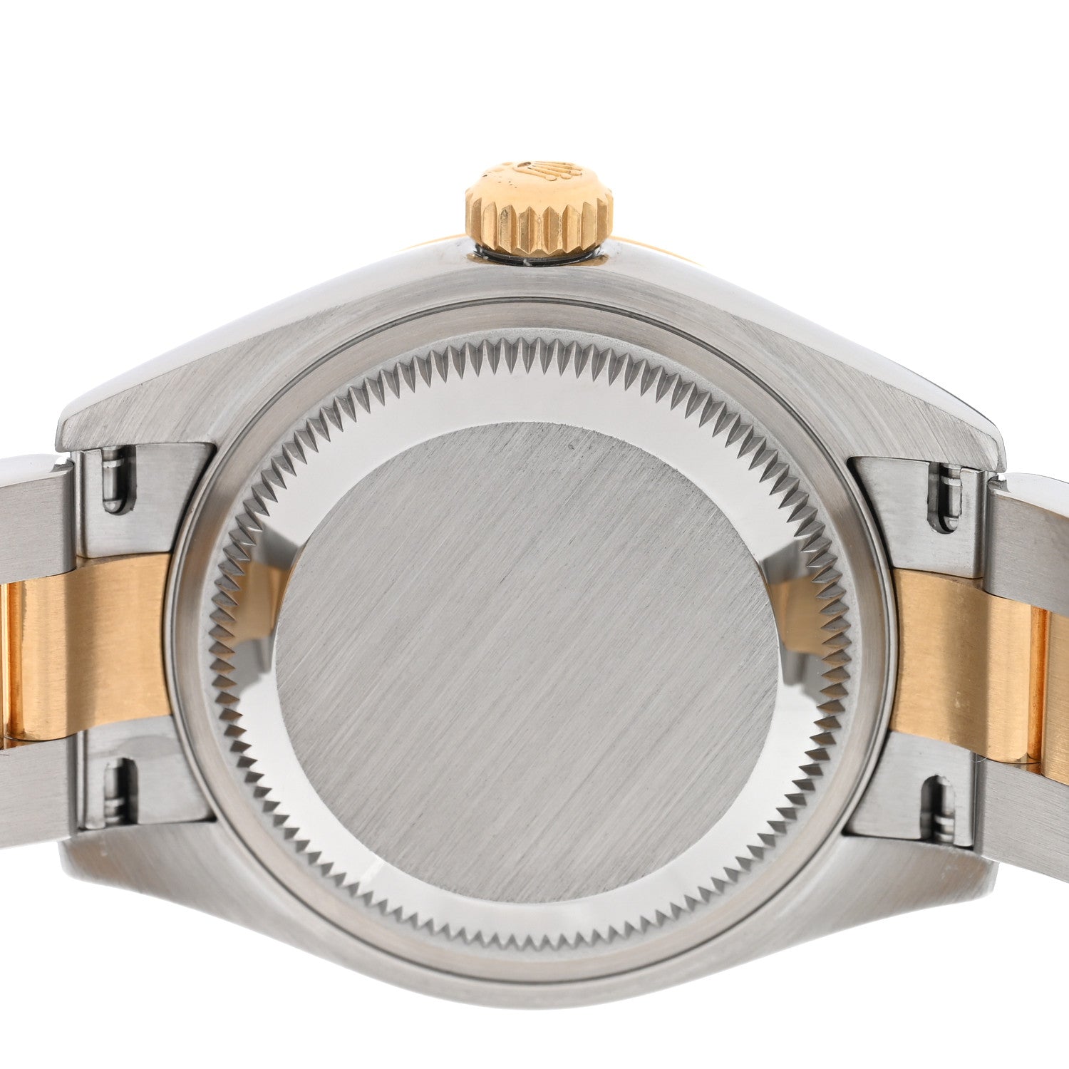 Rolex Stainless Steel 18K Yellow Gold Diamond 28mm Oyster Perpetual Datejust Watch Silver 279173 4 of 5