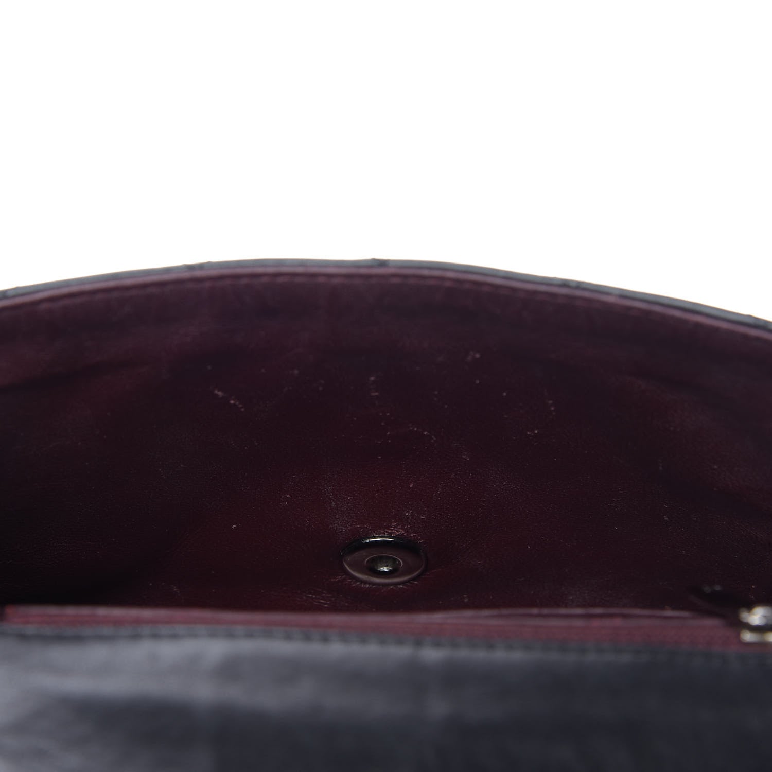 Chanel Lambskin Quilted Mini Square Flap Black 9 of 14