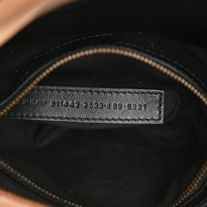 Balenciaga Waxed Suede Calfskin Classic Hardware Small Le City Camel 7 of 11