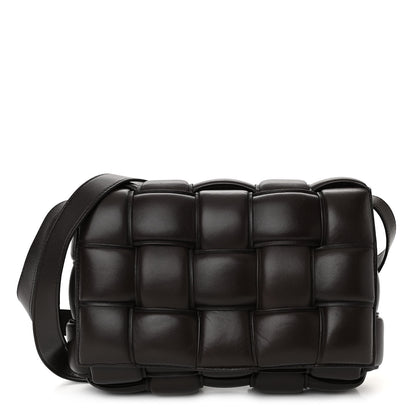 Bottega Veneta Nappa Maxi Intreccio Padded Cassette Crossbody Bag Fondente 1 of 10