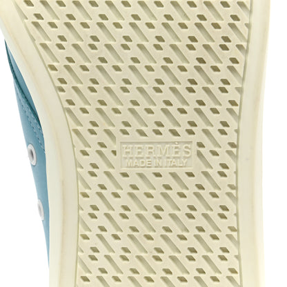 Hermes Calfskin One Sneakers 38 Blue 6 of 11