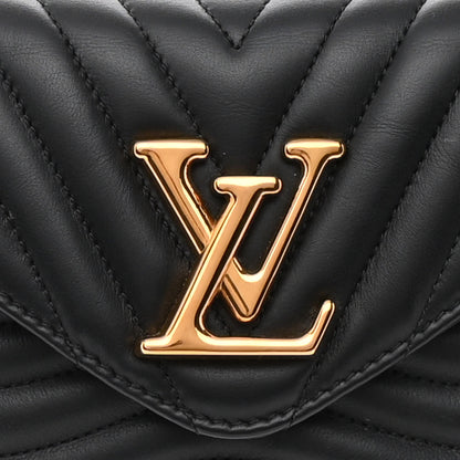 Louis Vuitton Calfskin New Wave Multi Pochette Black 10 of 13
