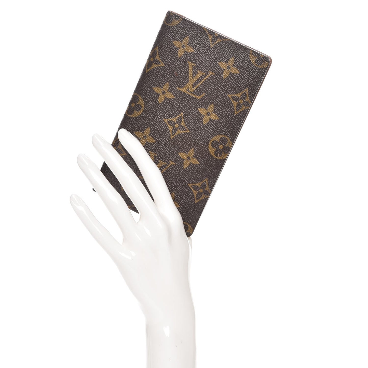 Monogram Checkbook Holder Wallet