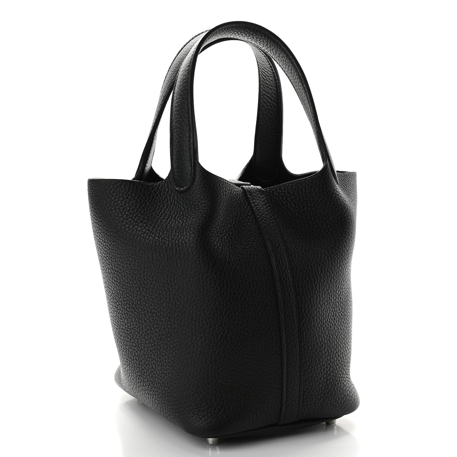 Hermes Taurillon Clemence Picotin Lock 18 PM Black 3 of 9