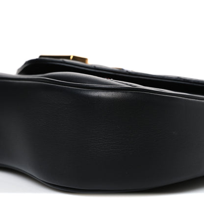 Louis Vuitton Calfskin Embroidered New Wave Chain MM Black 10 of 10