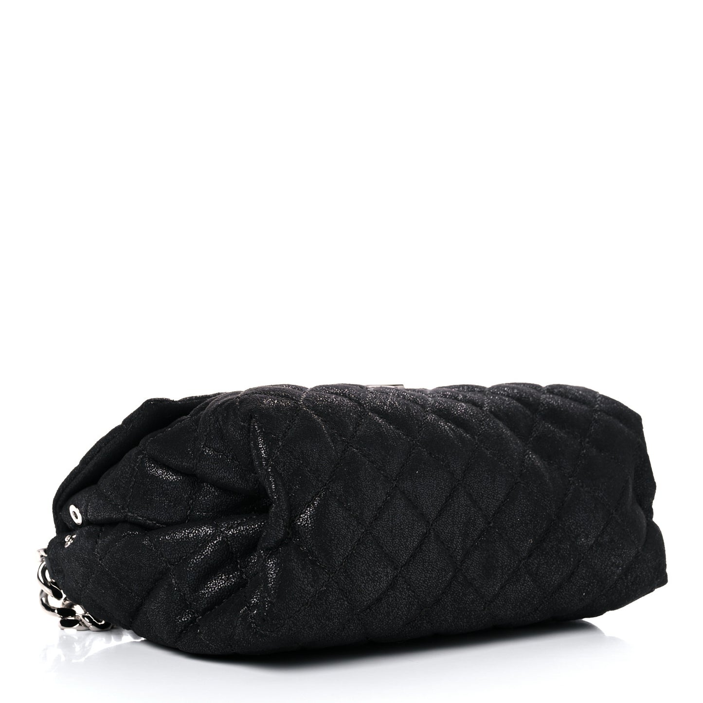 Shaggy Deer Quilted Large Beckett Shoulder Bag Black