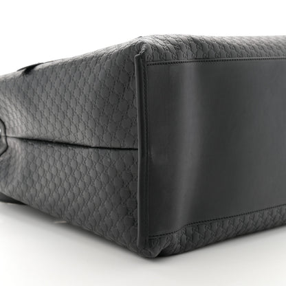 Gucci Soft Microguccissima Large Tote Black 9 of 10