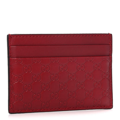 Gucci Microguccissima Card Holder Red 3 of 7