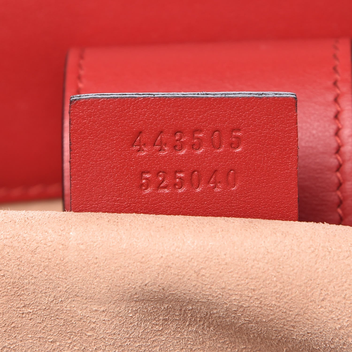 Gucci Calfskin Matelasse Medium GG Marmont Tote Hibiscus Red 8 of 13