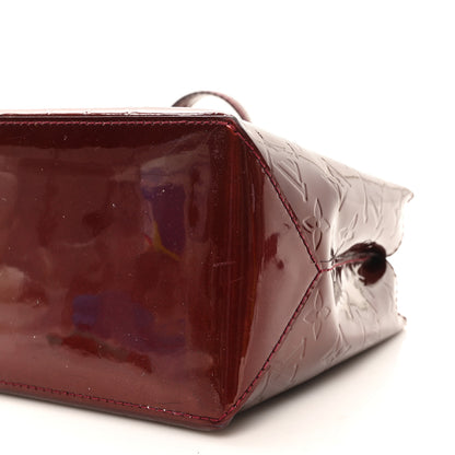 Louis Vuitton Vernis Wilshire PM Rouge Fauviste 9 of 9