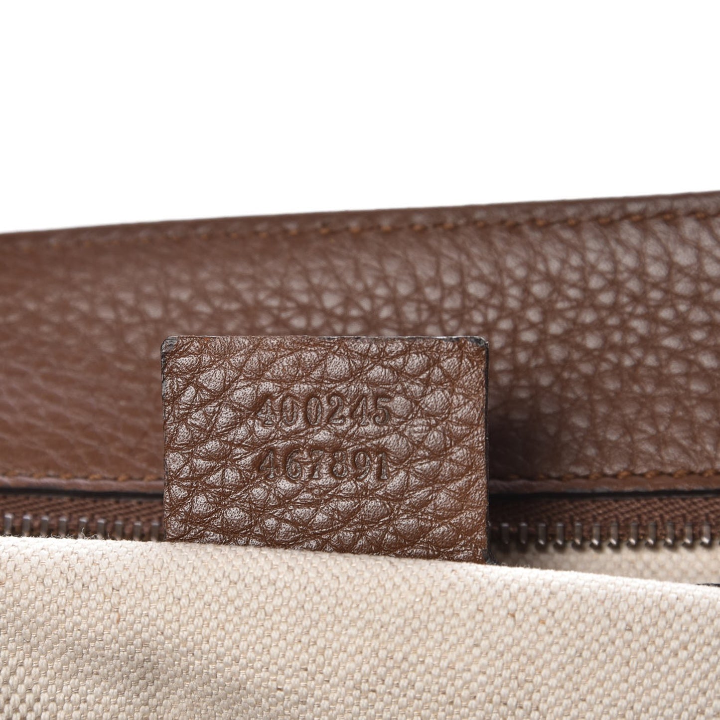 Calfskin Large GG Marmont Shoulder Bag Brown
