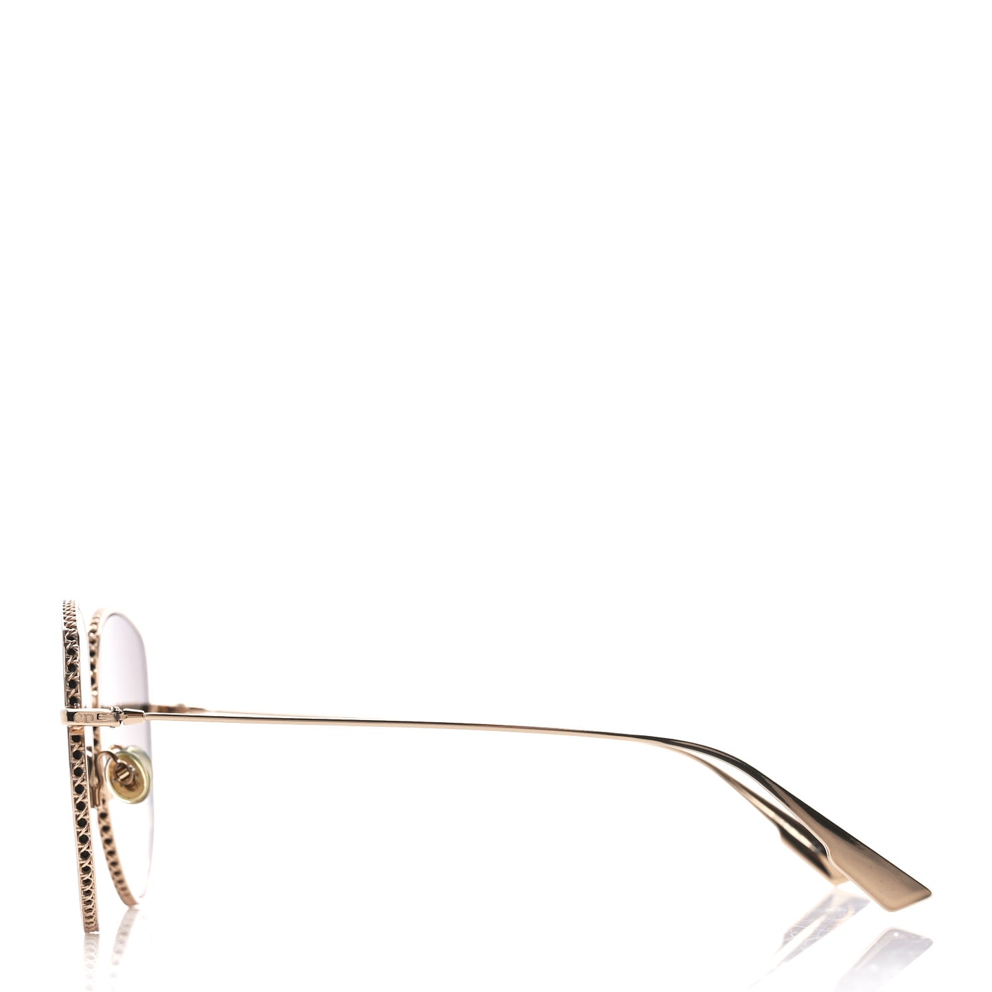 Metal Dior By Dior Sunglasses Gold