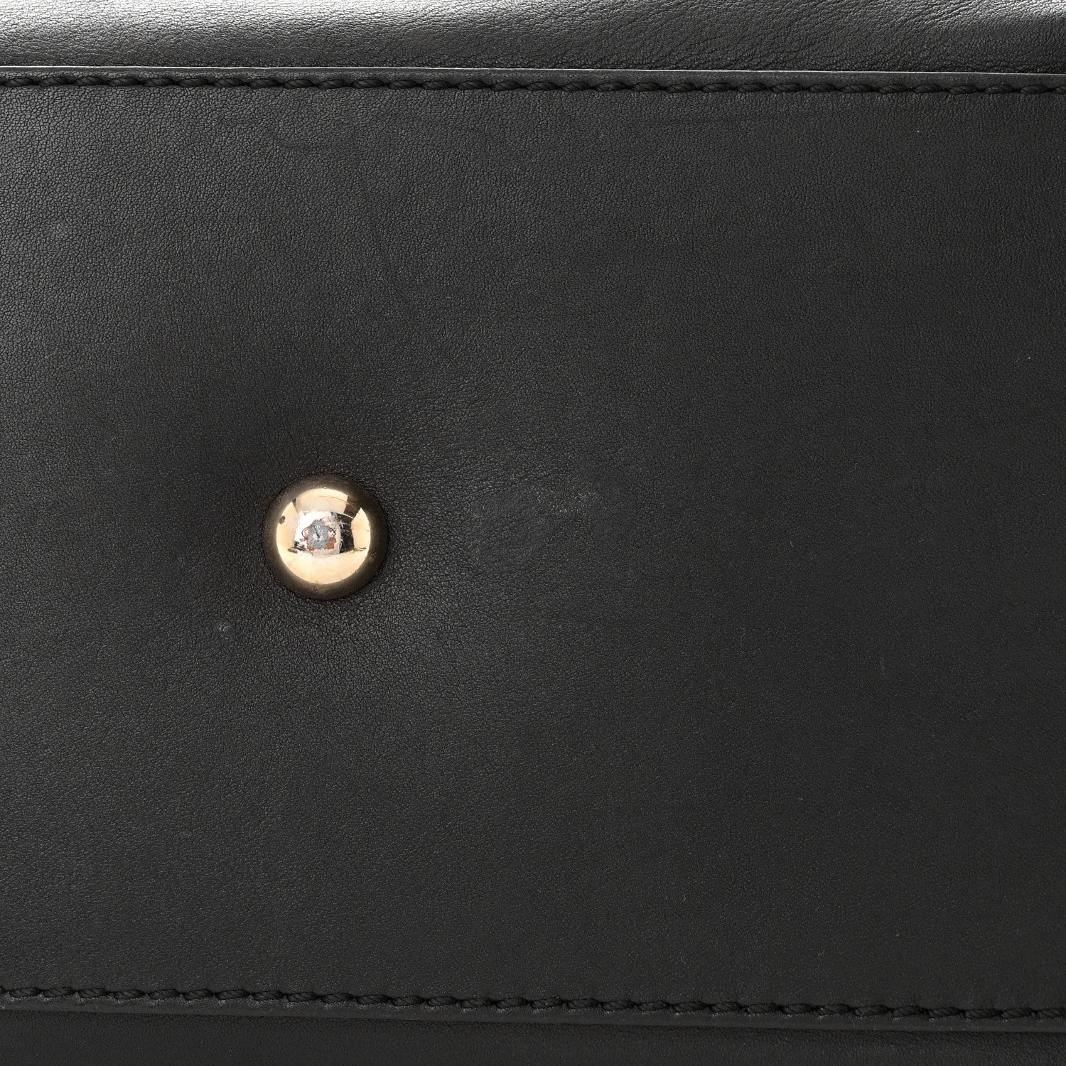 Valentino Garavani Vitello Rockstud Dome Satchel Black 15 of 21