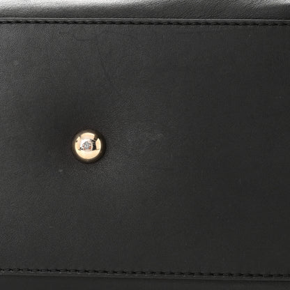 Valentino Garavani Vitello Rockstud Dome Satchel Black 15 of 21