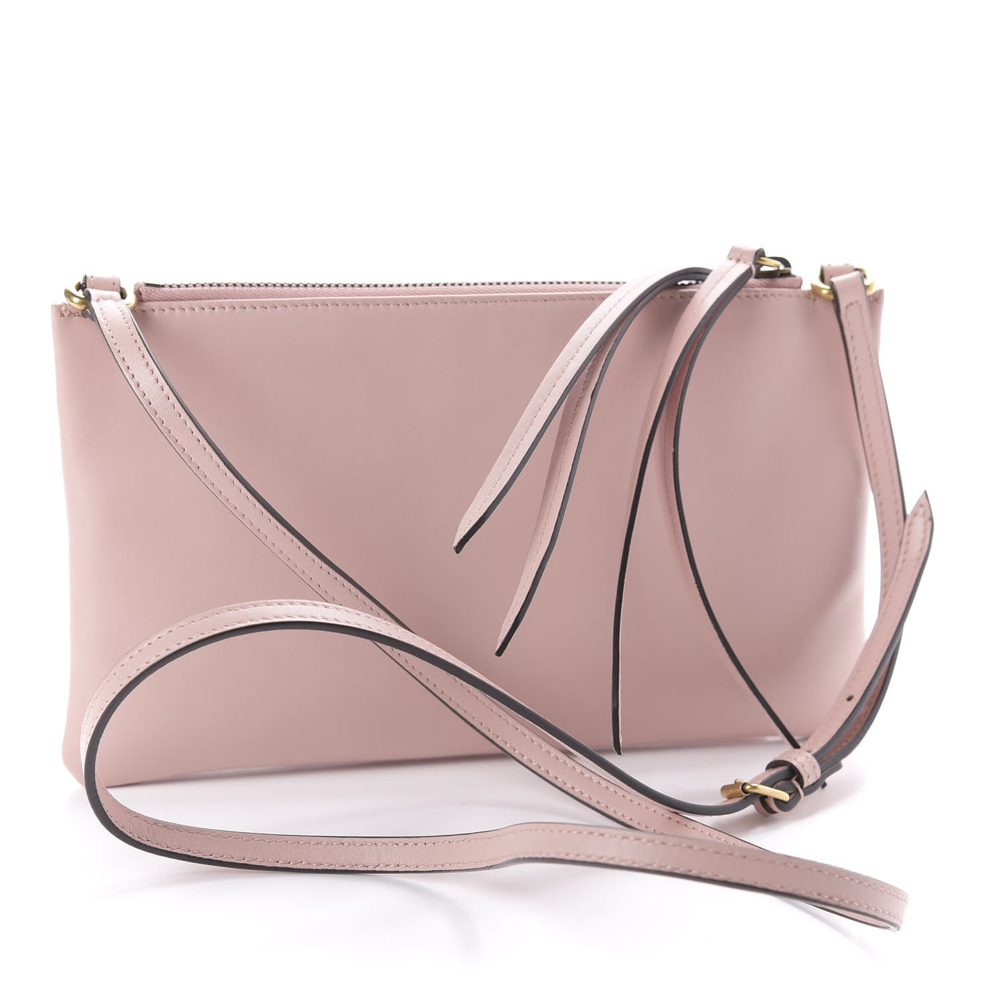 Calfskin Matelasse Small GG Marmont Double Zip Shoulder Bag Perfect Pink