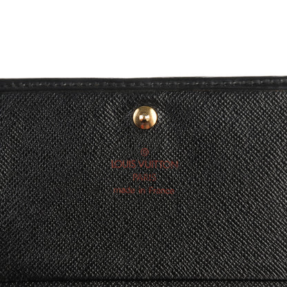 Louis Vuitton Epi Porte-Monnaie Billets Tresor Wallet Black 6 of 8