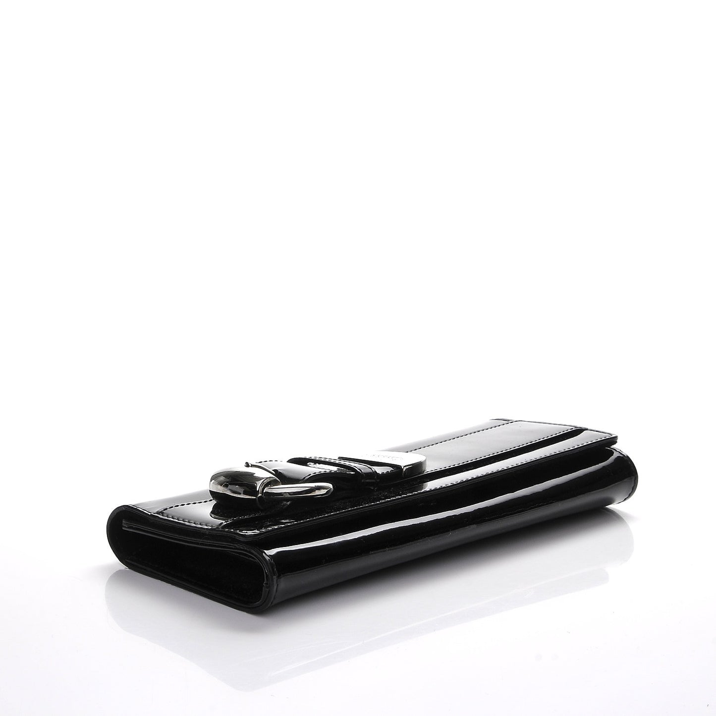 Patent Romy Clutch Black