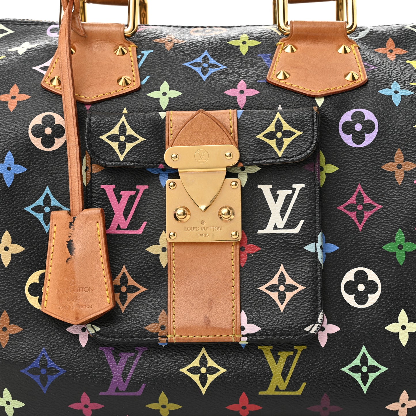 Monogram Multicolor Speedy 30 Black