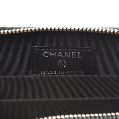Chanel Patent Calfskin Quilted Zip Coin Purse Black 6 of 8