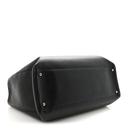 Chanel Calfskin Cerf Executive Shopper Tote Black 4 of 10