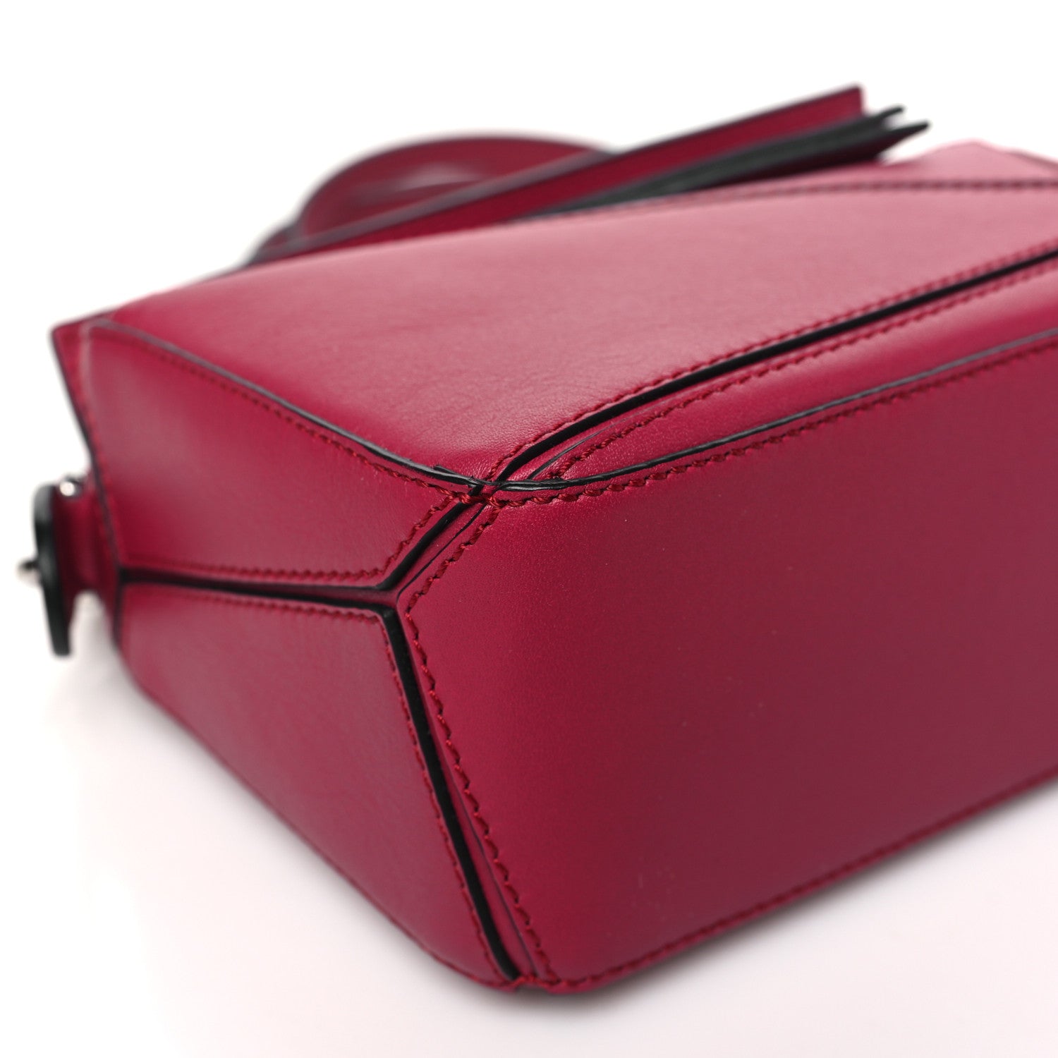 Loewe Calfskin Mini Puzzle Bag Raspberry 8 of 10