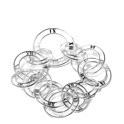 Tiffany Sterling Silver Atlas Link Bracelet 3 of 4