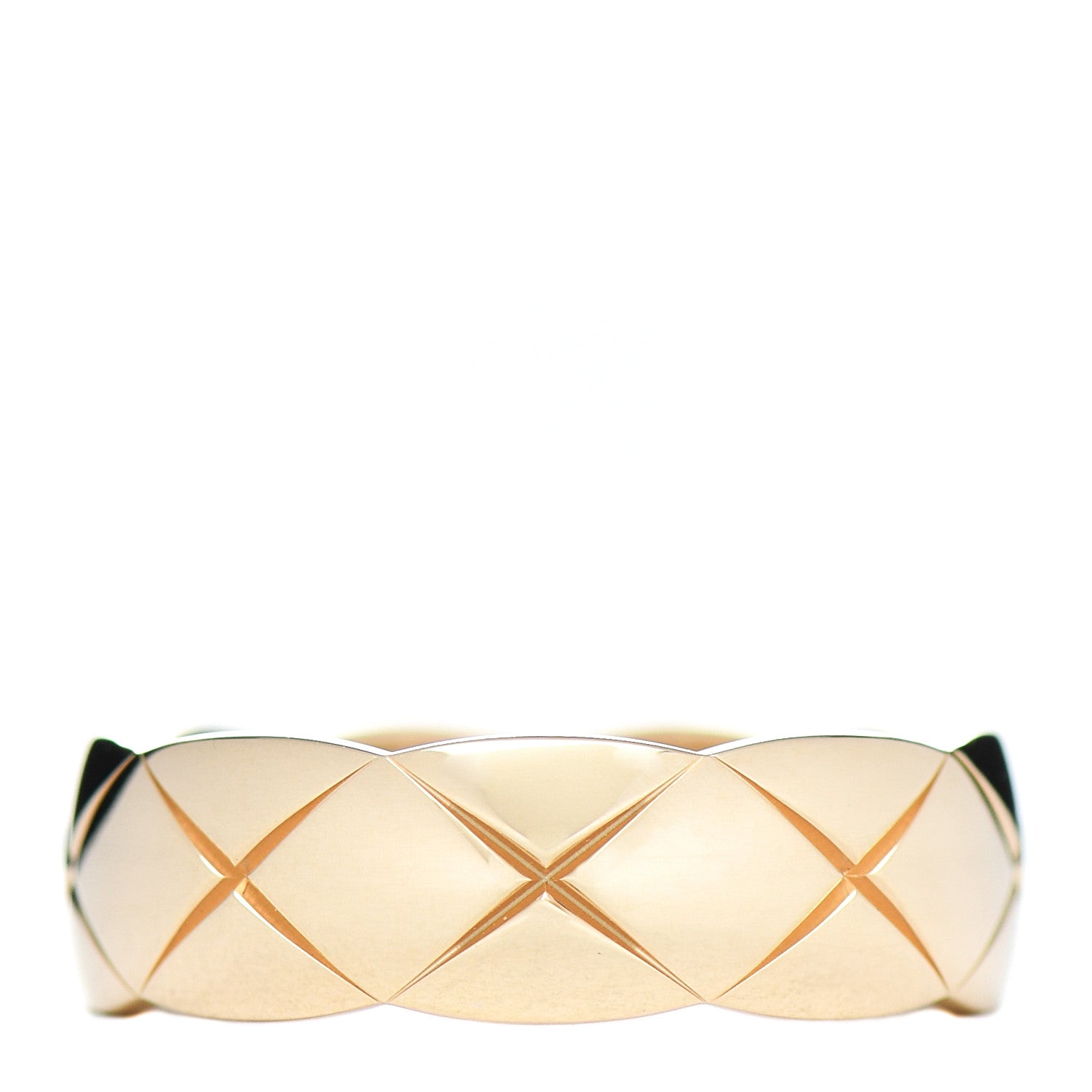 Chanel 18K Yellow Gold Small Coco Crush Ring 57 8 1 of 6