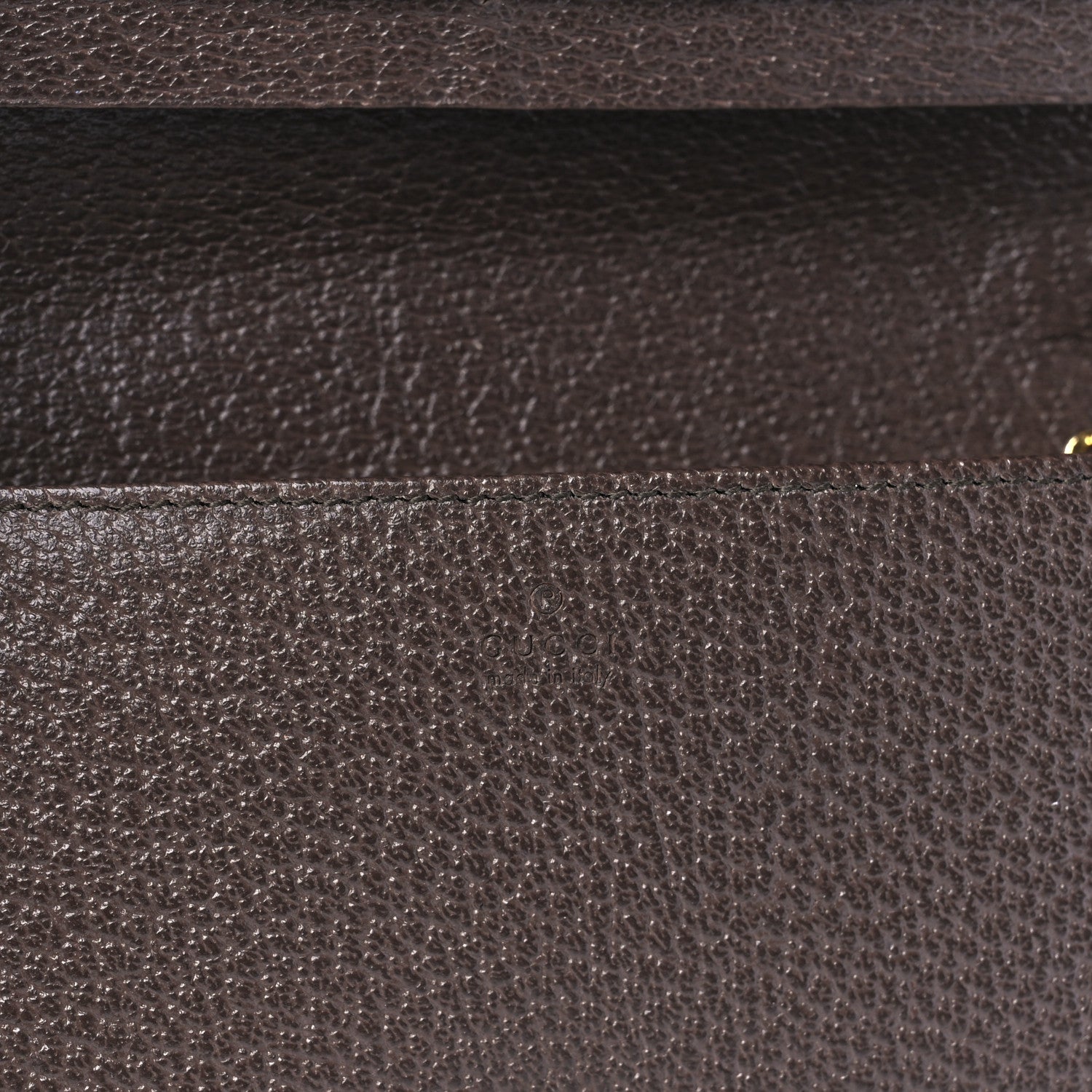 Gucci Monogram Jumbo GG Textured Dollar Calfskin Embroidered Horsebit 1955 Wallet On Chain Camel Ebony New Acero Multicolor 5 of 9