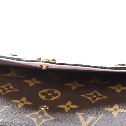 Louis Vuitton Monogram Valentine Dog Pochette Felicie Chain Wallet 9 of 15