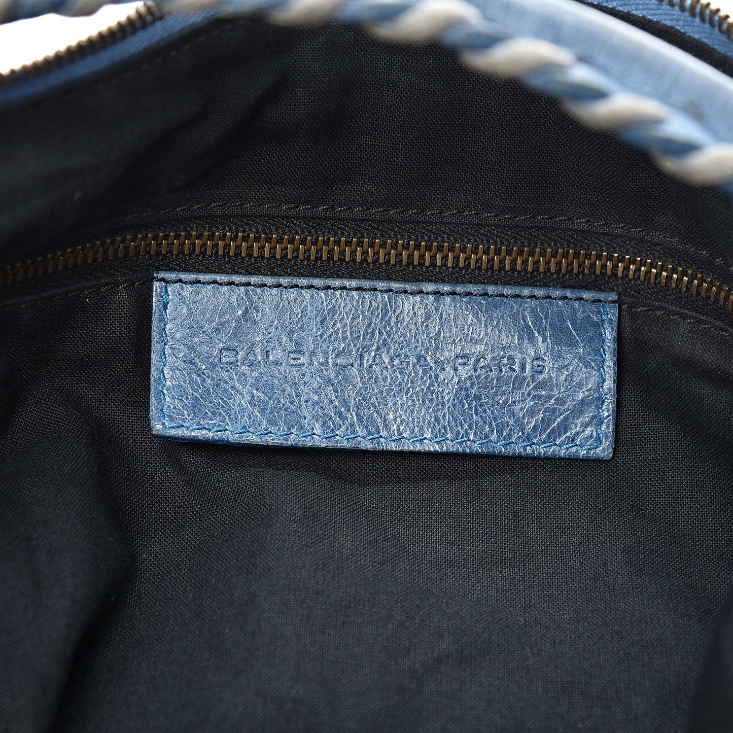 Agneau Classic Hardware Day Hobo Bleu Glacier