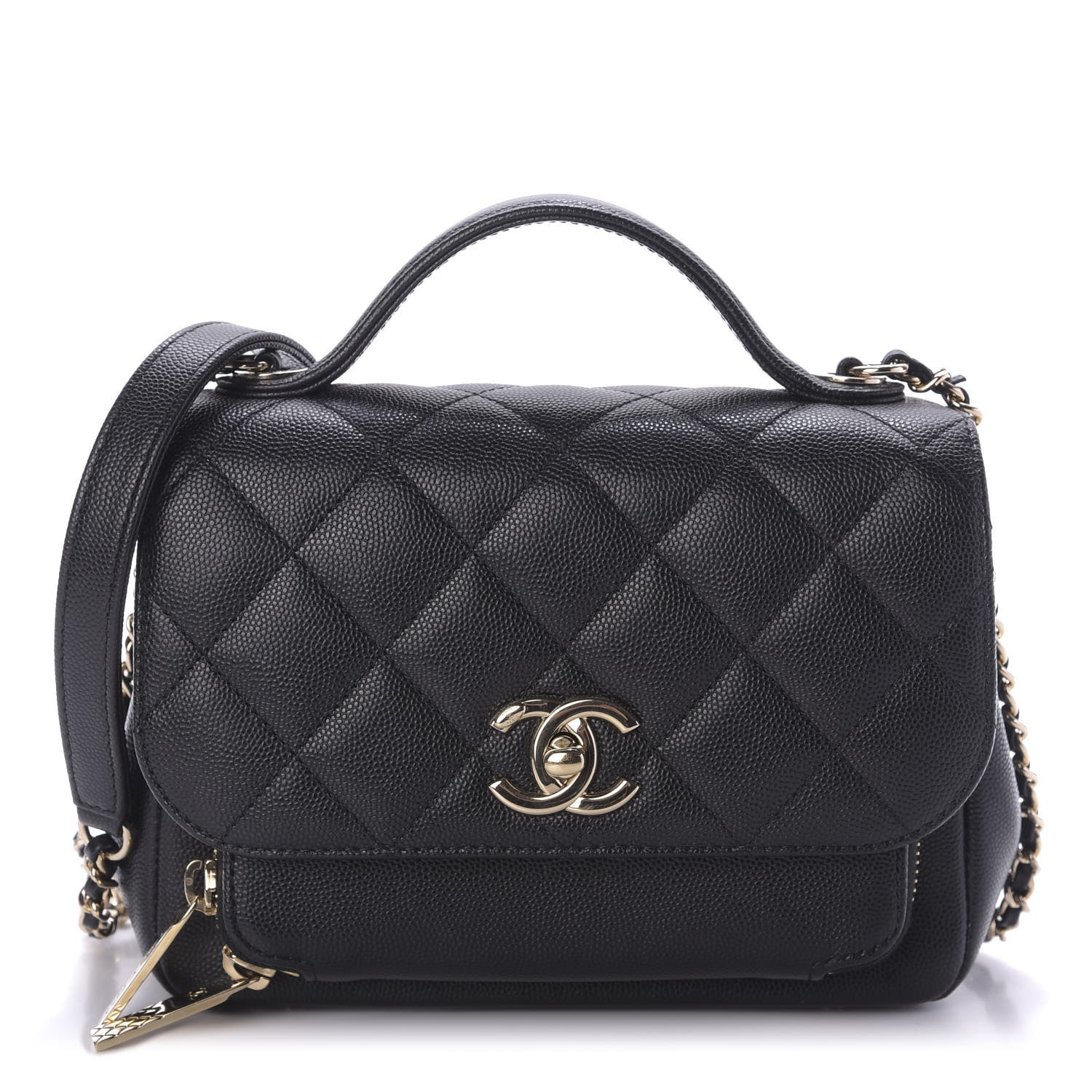 Chanel Caviar Quilted Small Business Affinity Flap Black 1 of 9