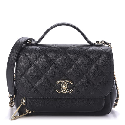Chanel Caviar Quilted Small Business Affinity Flap Black 1 of 9