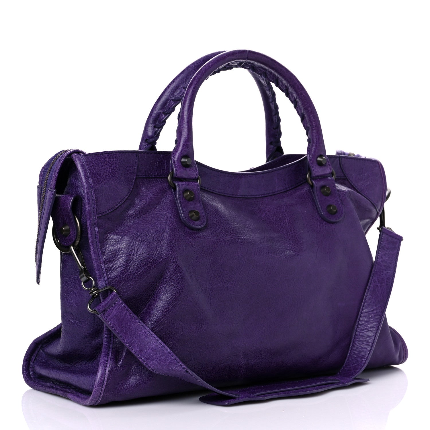 Balenciaga Agneau Classic Hardware City Dark Violet 3 of 20