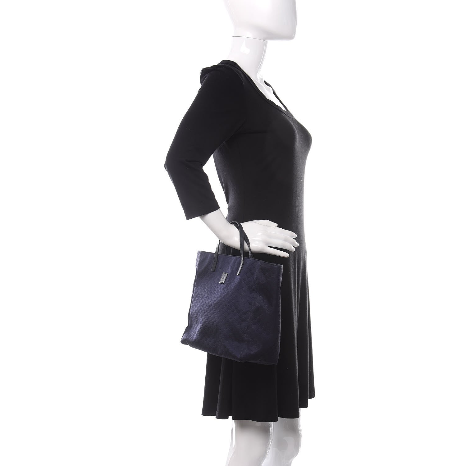 Gucci Nylon Monogram Children's Tote Blue 2 of 12