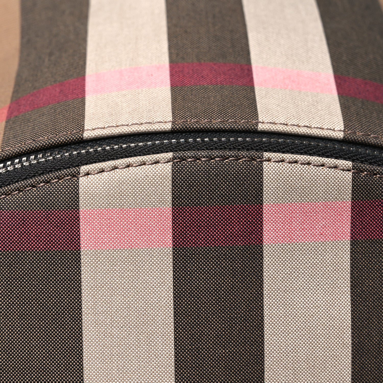 Burberry Vintage Check Jett Backpack Taupe Brown 6 of 8
