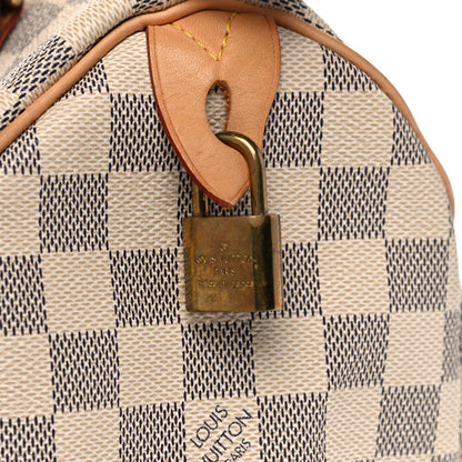 Louis Vuitton Damier Azur Speedy 25 18 of 20