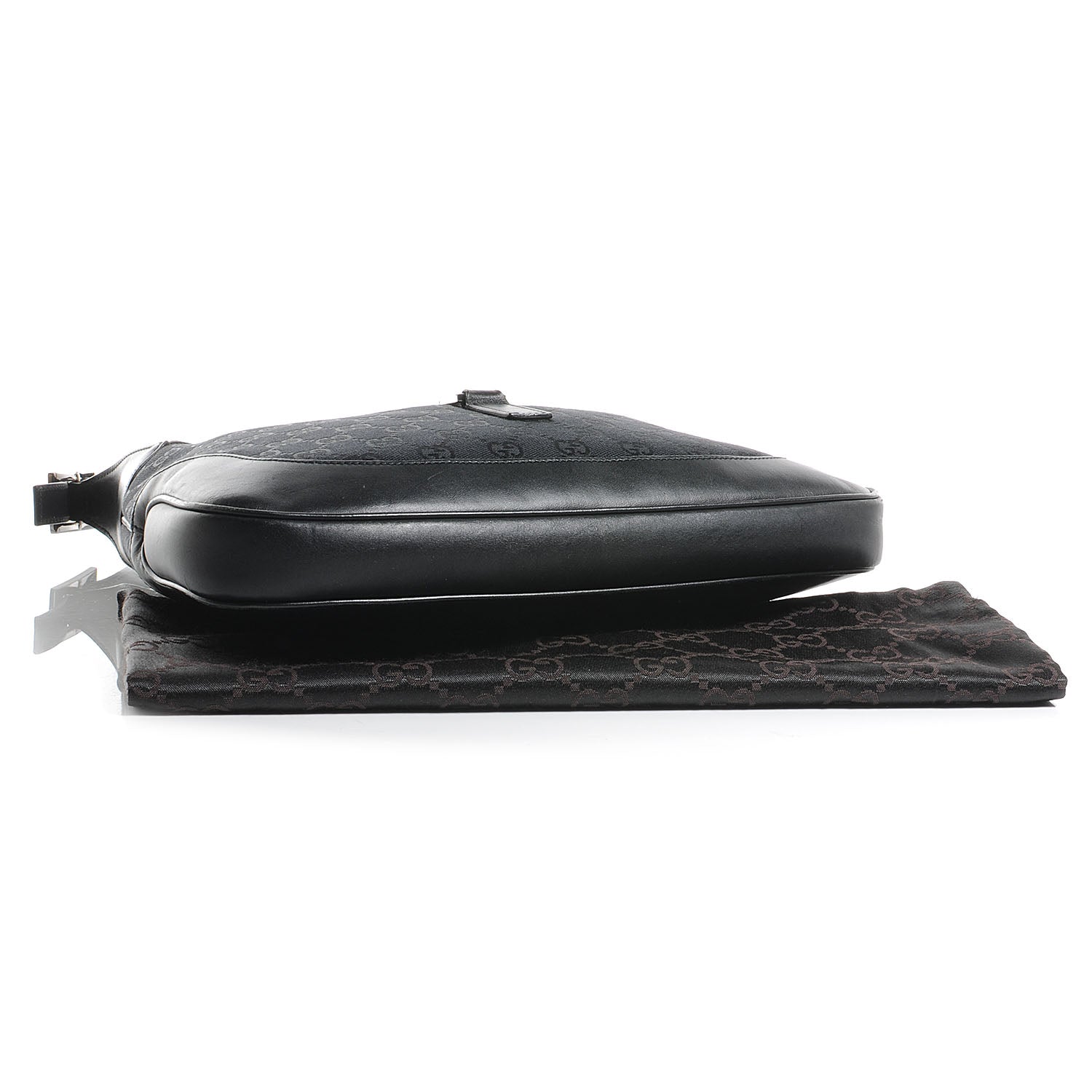 Gucci Monogram Small Jackie O Hobo Black 4 of 7