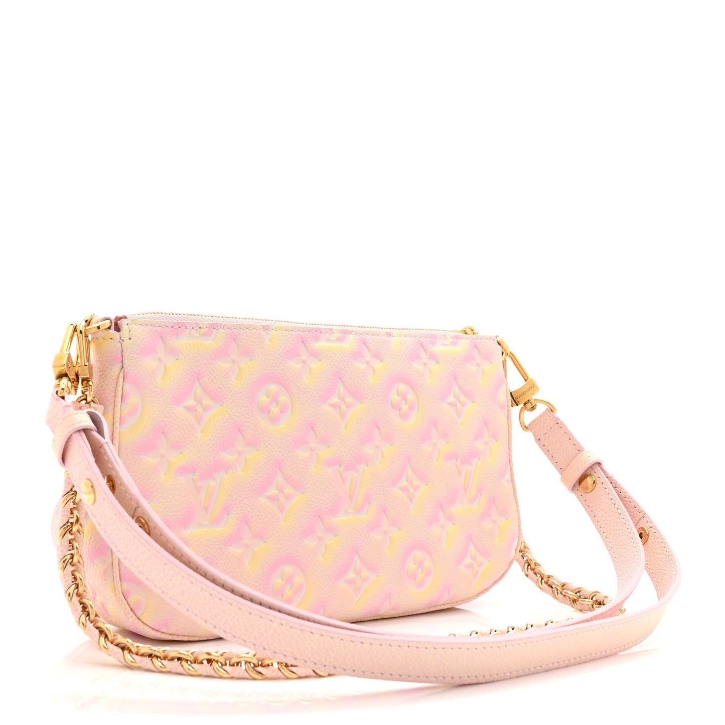 Empreinte Monogram Summer Stardust Multi Pochette Accessories Pink
