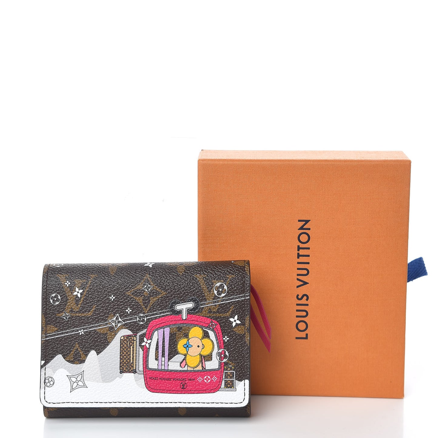 Monogram 2019 Christmas Animation Victorine Wallet Fuchsia