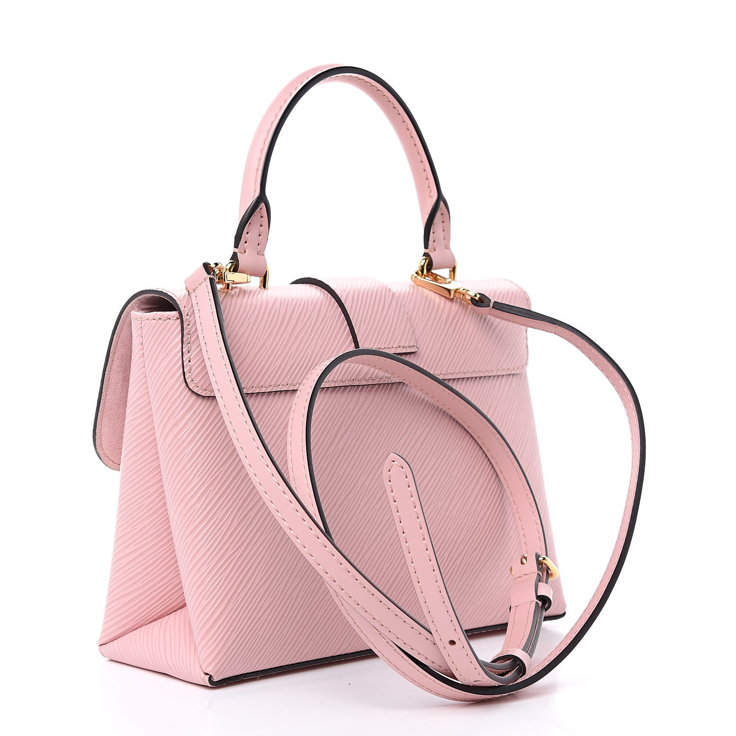 Louis Vuitton Epi Locky BB Rose Ballerine 3 of 9
