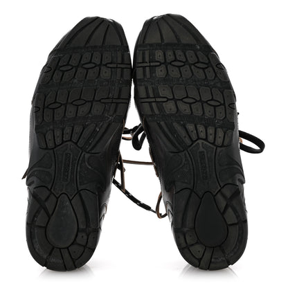 Miu Miu X NEW BALANCE Vitello Deco 530 SL Sneakers 37 Black 6 of 9