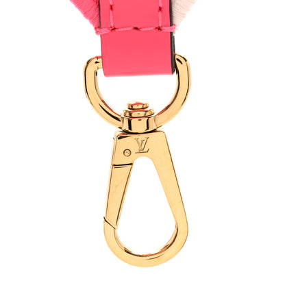 Louis Vuitton Jacquard Logo Shoulder Strap Pink 3 of 5