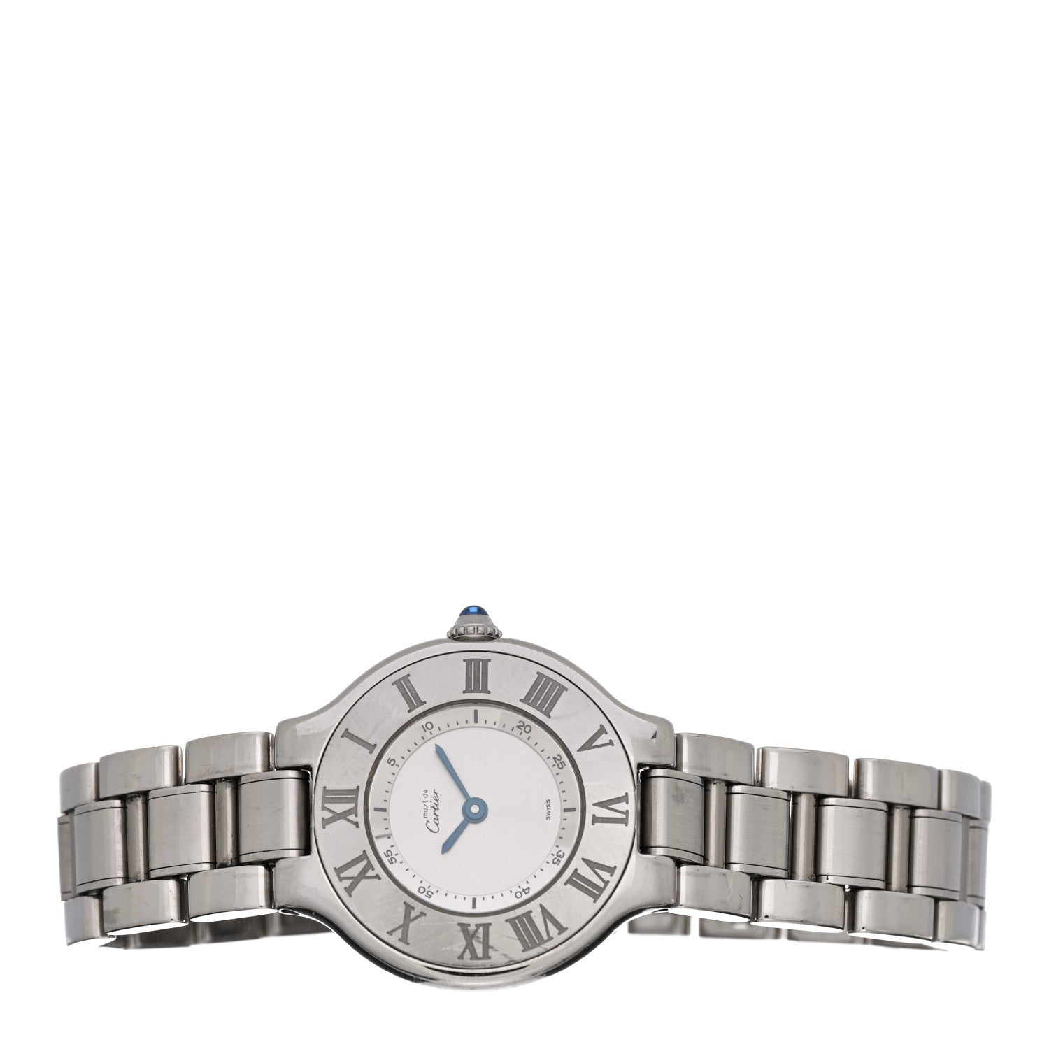 Cartier Stainless Steel 28mm Must De 21 Quartz Watch 4 of 8