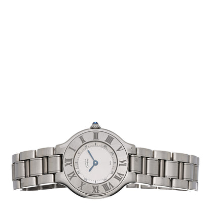 Cartier Stainless Steel 28mm Must De 21 Quartz Watch 4 of 8